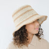 Straw Hats Kids Sal Crochet Bucket Hat