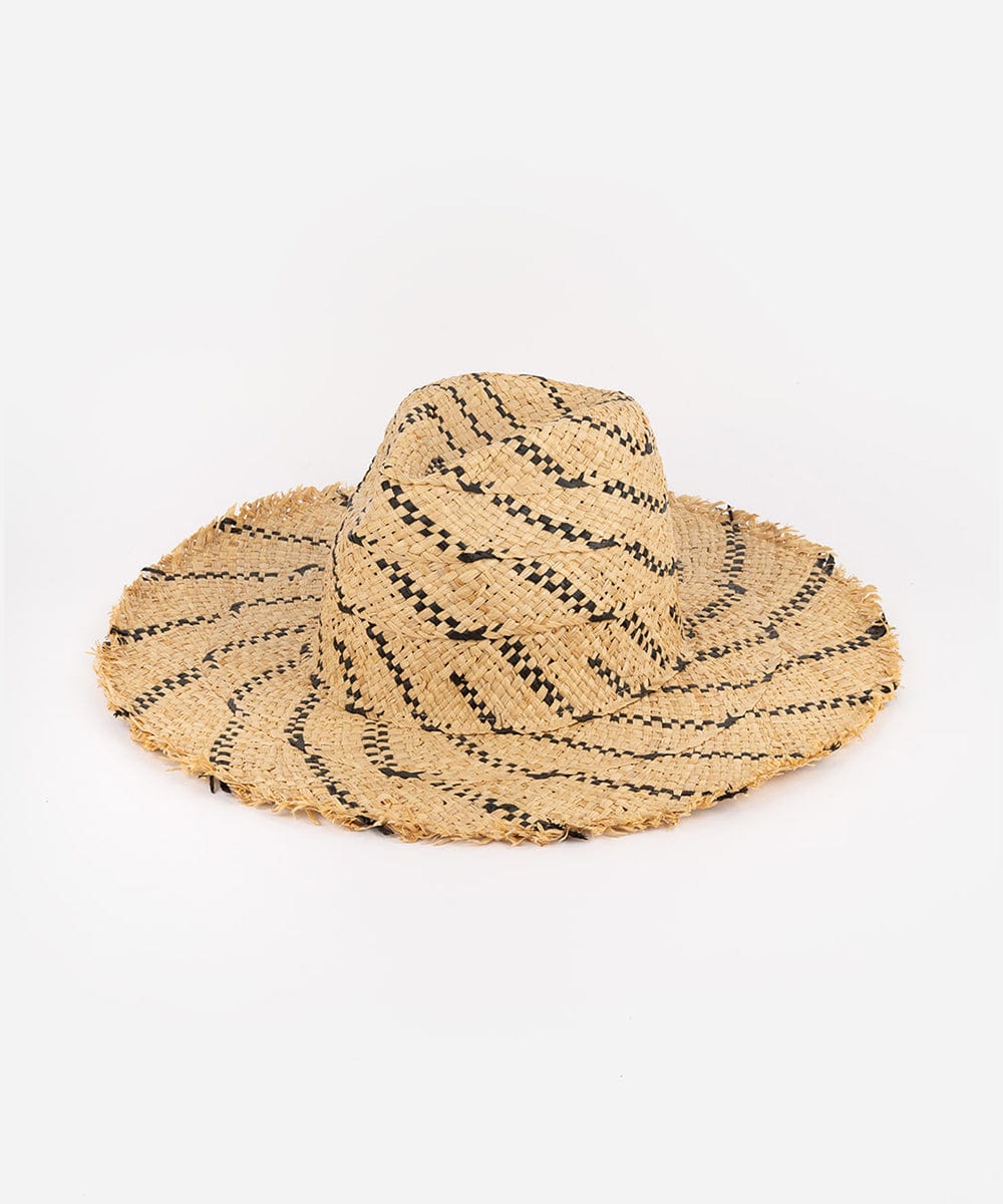 Gemma Wide Brim Straw Hat