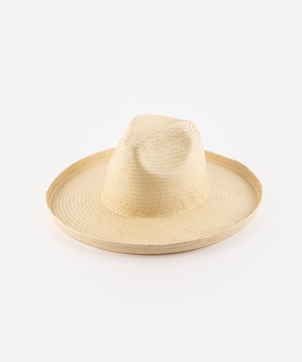Penny Pencil Brim Fedora Straw Hat