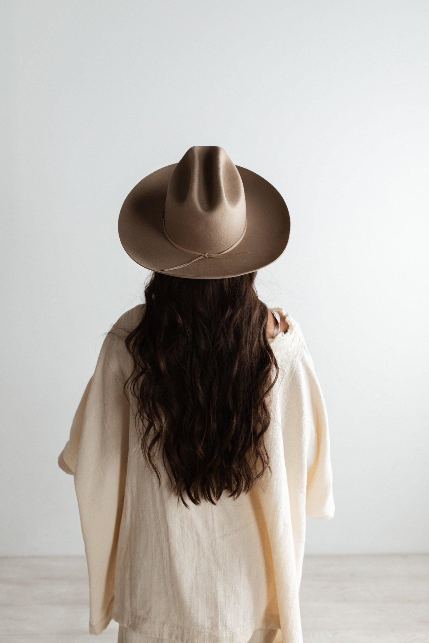 Blemished Felt Ezra Western Hat - Tan BLEMISHED 55 XS / Tan [tan]