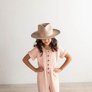 Felt Hats Monroe Kids Rancher - Oatmeal Blemished 53 Kids / Oatmeal