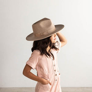 Felt Hats Monroe Kids Rancher - Oatmeal Blemished 53 Kids / Oatmeal