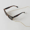 Gigi Pip sunglasses for women - Figaro Chain Strap - gold metal removable chain strap for sunglasses [gold]