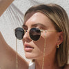 Gigi Pip sunglasses for women - Mini Paperclip Chain Strap - gold metal removable chain strap for sunglasses [gold]