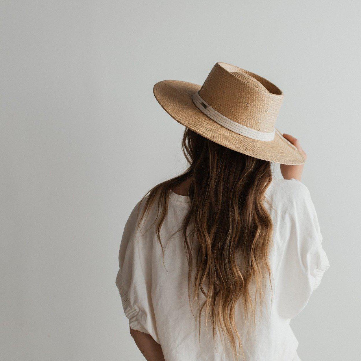 Bre Straw Pork Pie - Natural BLEMISHED - GIGI PIP