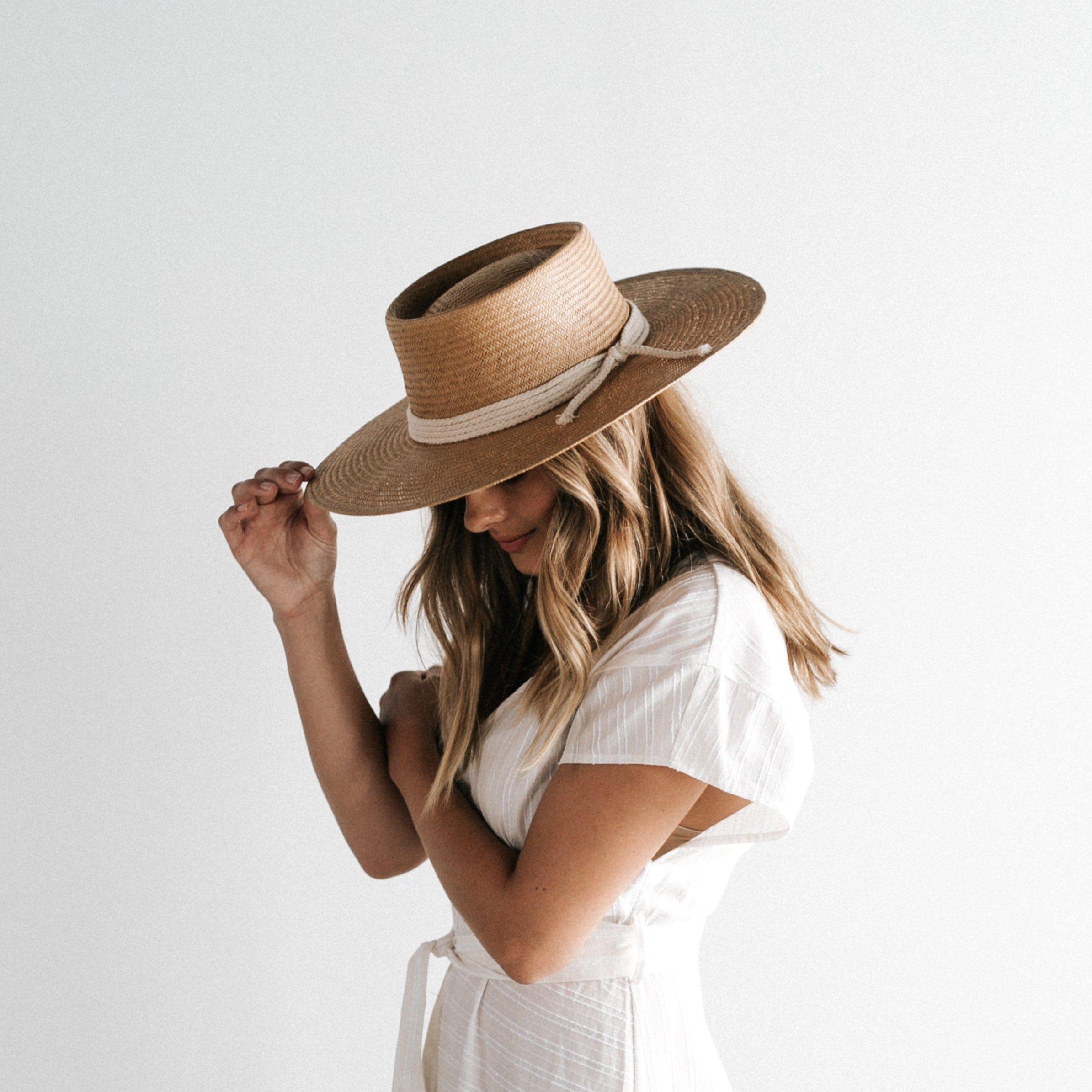 Bre Straw Pork Pie - Natural BLEMISHED - GIGI PIP