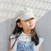 Gigi Pip caps for kids - Linen Newsboy Cap Kids - 100% linen shell classic newsboy cap with a polyester + quilted liner, featuring the Gigi Pip adjustable inner band [linen]
