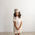 Gigi Pip caps for kids - Linen Newsboy Cap Kids - 100% linen shell classic newsboy cap with a polyester + quilted liner, featuring the Gigi Pip adjustable inner band [linen]